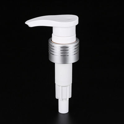 Aluminum 28 / 410mm Plastic Lotion Dispenser Pump For Liquid Soap