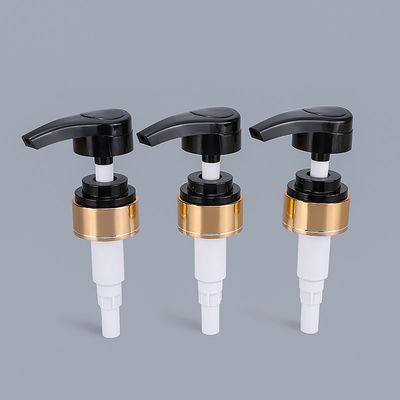 UV Coating 4cc Dosage Plastic Bottle Pump For Soap 33/410
