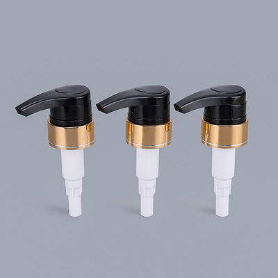 UV Coating 4cc Dosage Plastic Bottle Pump For Soap 33/410