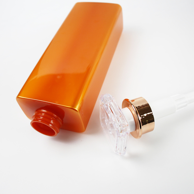 Leak Proof 500ml PET Shampoo Bottle For Cosmetic Packing