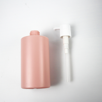 500ml  HDPE cosmetic bottle hand wash Body Milk bottle empty plastic bottles for shampoo and conditioner