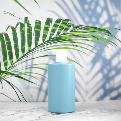 500ml  HDPE cosmetic bottle hand wash Body Milk bottle empty plastic bottles for shampoo and conditioner